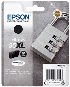 Epson, Original Tintenpatrone schwarz Epson No. 35XL, T359140, Epson Tintenpatrone, schwarz, T359140, (2'600 Seiten)