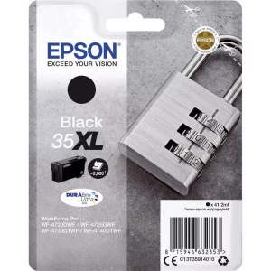 Epson, Original Tintenpatrone schwarz Epson No. 35XL, T359140, Epson Tintenpatrone, schwarz, T359140, (2'600 Seiten)