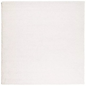 vidaXL, vidaXL Teppich Shaggy Hochflor Modern Creme 160x160 cm