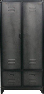 mutoni casual, Spind Locker Metal Schwarz, Spind Locker Metall Schwarz