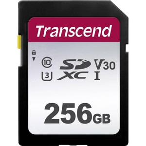 Transcend, Transcend Premium 300S SDXC-Karte 256 GB Class 10, UHS-I, UHS-Class 3, v30 Video Speed Class, Transcend Premium 300S SDXC-Karte 256 GB Class 10, UHS-I, UHS-Class 3, v30 Video Speed Class