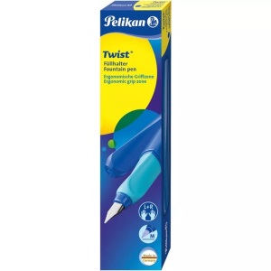 Pelikan, Füllhalter Twist Deep Blue, Füllfederhalter, PELIKAN Füllhalter Twist M 814737 Deep Blue
