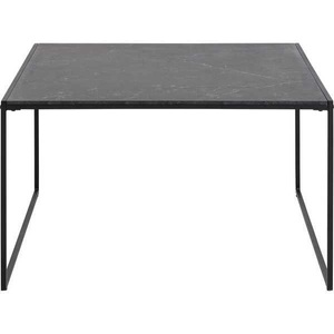 mutoni scandi, Couchtisch Caspar Melamin Dekor Marmor schwarz 80x80, Couchtisch Caspar Melamin Dekor Marmor schwarz 80x80