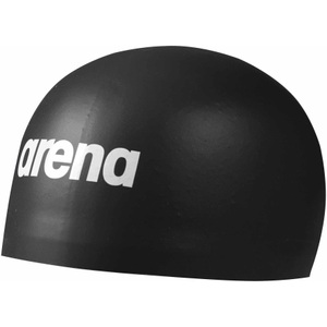 Arena 10, arena 3D Soft Cap black 2019 L Schwimmkappen, Arena Unisex Wettkampfbadekappen 3D Soft, Schwarz