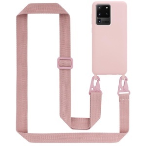 Cadorabo, Handy Kette für Samsung Galaxy S20 ULTRA Silikon Schutzhülle, Cadorabo - Handy Kette für Samsung Galaxy S20 ULTRA Silikon Schutzhülle, Rosa