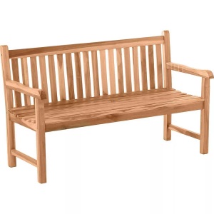 Mobilia, Mobilia - Gartensitzbank, 150 cm, Teak - natur, Gartenbank Teak natur 150x63x92