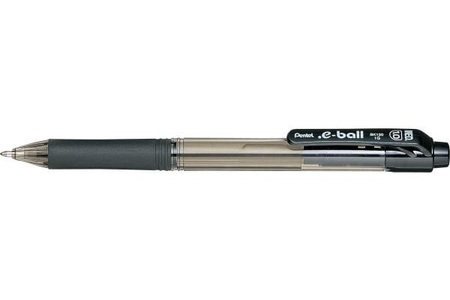 Pentel, PENTEL Kugelschreiber E-Ball 1mm BK130-AO schwarz, Pentel e-ball, 1mm, schwarz, Kugelschreiber, BK130-AO