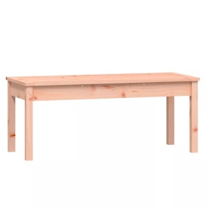 vidaXL, vidaXL Gartenbank 109x44x45 cm Massivholz Douglasie, VidaXL - Gartenbank douglasienholz, One Size, Braun