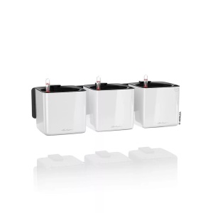 Lechuza, Lechuza Blumentopf Green Wall Home Kit, Lechuza Blumentopf Green Wall Home Kit Weiss glanz