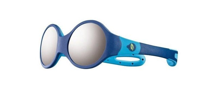 Julbo, Julbo Loop M Spectron 4 Sonnenbrille Kinder dark blue/light blue/grey flash silver 2020 Brillen, Julbo Sonnenbrille Loop M - Blau, Grau Flash Silber