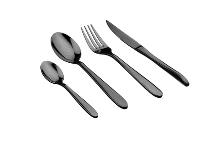 Bjorn, Besteck-set 24 Teile Kaja - Schwarz Unisex Schwarz 24x, Björn Kaja Besteck Set 24 tlg. Schwarz