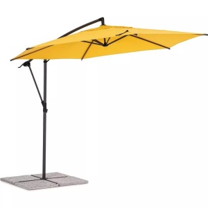 mutoni lifestyle, Ampelschirm Tropea 3M anthrazit-Mimose, Ampelschirm Tropea 3M anthrazit-Mimose