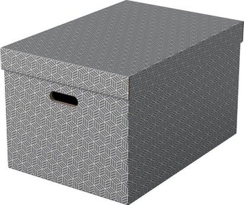 Esselte, ESSELTE Aufbewahrungsboxen Home L 628287 510x355x305mm, grau 3 Stk, Leitz Aufbewahrungsbox Esselte Home L Gross, 3 Stück, Grau