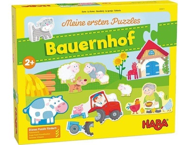 Haba, Haba Meine ersten Puzzles - BAUERNHOF 20-teilig, 