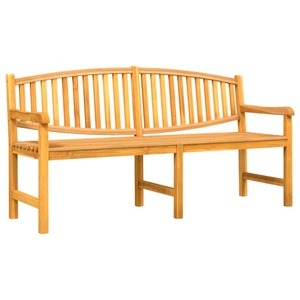 vidaXL, vidaXL Gartenbank 179,5x60x90 cm Massivholz Teak