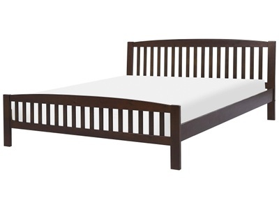 Beliani, Bett mit Lattenrost aus Kiefernholz Boho CASTRES Bett mit Lattenrost aus Kiefernholz Boho CASTRES, 