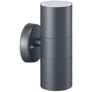 Philips, Philips Kylis 8720169266575 Außenwandleuchte GU10 Schwarz, Philips Aussen-Wandleuchte »up/down, 2x max. 25W, exkl. LM, schwarz«, 2 flammig