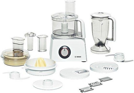 Bosch, Bosch MCM 4200 - Kompaktküchenmaschine (Weiß/Silber), Bosch Küchenmaschine MCM4200 Weiss