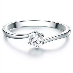 Tresor 1934, Damen Ring Damen Silber 57, Trilani - Ring, 57, Silber