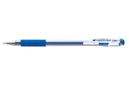 Pentel, PENTEL Roller Hybrid 0,8mm K118-CO blau, Pentel Hybrid Gel Grip, 0,8mm, blau, Tintenroller, K118-CO