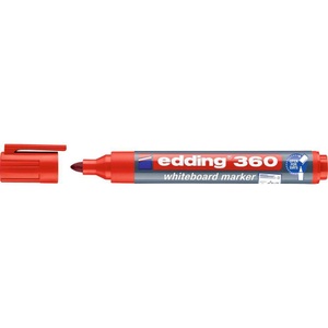 edding, Edding Whiteboardmarker edding 360 whiteboard marker Rot 4-360002, Edding 360, Boardmarker, 1.5-3mm, rot, 360-2