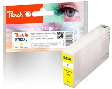 undefined, Peach 319904 1 Stück(e) Kompatibel Extra (Super) Hight Yield Gelb, Peach E79 XXLy Druckerpatrone XXL ye ersetzt Epson No. 79XXL y, C13T78944010 für z.B. Epson WorkForce Pro WF -5100, Epson WorkForce Pro WF -5110 DW