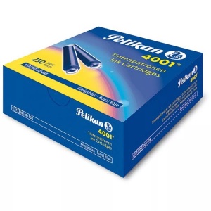 Pelikan, PELIKAN Tintenpatrone TP/250 blau 250 Stück, PELIKAN Tintenpatrone TP/250 blau 250 Stück