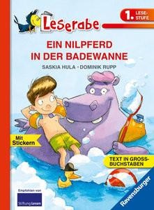 undefined, Ein Nilpferd in der Badewanne, EIN NILPFERD IN DER BADEWANNE - Leserabe 1. Klasse - Erstlesebuch für Kinder ab 6 Jahren