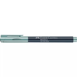 Faber-Castell, Faber Castell - Marker Metallics, Farbe ice ice blue, Faber-Castell Metallic Marker, 1.5mm, ice ice blue, 160792