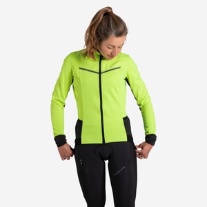 VAN RYSEL, Fahrrad Winterjacke Rennrad Rr 900 Damen Neongelb Damen Gelb 38/S, 