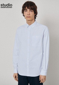 Seidensticker, Casual Hemd Regular Fit Langarm Streifen Herren Hellblau M, 