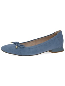 Caprice, Ballerinas Damen Blau 36, 