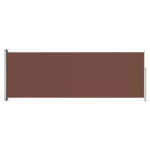 vidaXL, vidaXL Seitenmarkise Ausziehbar 220x600 cm Braun, vidaXL Seitenmarkise Ausziehbar 220x600 cm Braun