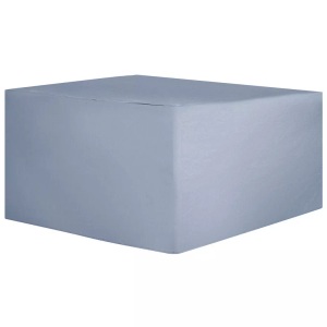 Beliani, Beliani Regenschutz für Gartenmöbel 145 x 110 80 cm CHUVA Schutzhülle, Beliani - Regenschutzhülle aus PVC CHUVA, One Size, Taubengrau