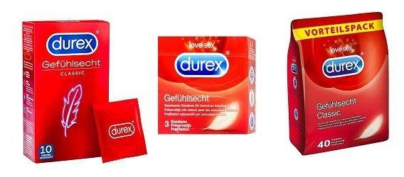 Reckitt Benckiser Deutschland GmbH, Reckitt Benckiser Deutschland GmbH durex® Gefühlsecht Kondome, Durex Durex Gefühlsecht Kondome erotikaccessoires 1.0 pieces