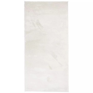 vidaXL, vidaXL Teppich OVIEDO Kurzflor Beige 100x200 cm