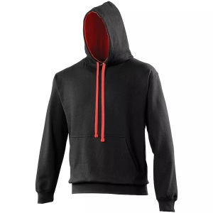 Awdis, Kapuzenpullover Kapuzensweatshirt Damen Schwarz XL, AWDis - Kapuzenpullover KapuzenSweatshirt, für Damen, Schwarz, Größe XL