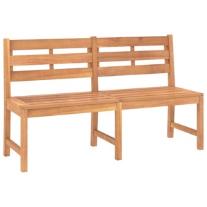 vidaXL, vidaXL Gartenbank 150 cm Massivholz Teak