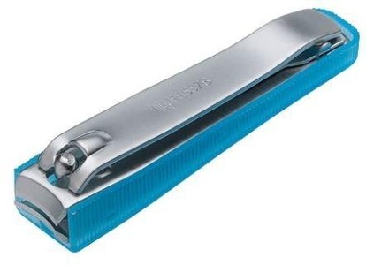 Nippes, Nippes Nagelknipser mit Nagelfang, Nippes Fußnagelknipser 8cm mit Nagelfang vernickelt matt (1 Stk)