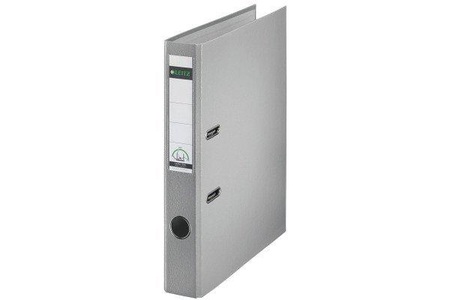 Leitz, Leitz Ordner Swiss Edition 52 mm Grau, Leitz Ordner, 5,2cm, grau, A4, 1016-50-85