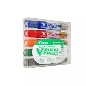 Pilots, Pilots Pilot V-Board Master 5-er Set, Pilot V-Board Master, 2,3mm, WBMA-VBM-M-S, (5 Farben, Set)
