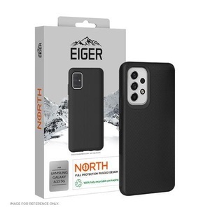 EIGER, Eiger - Samsung Galaxy A33 5G North Case Premium Hybrid Schutzhülle (EGCA00361) - Schwarz, Eiger Samsung Galaxy A33 5G Outdoor-Cover North Rugged Schwarz (EGCA00361)
