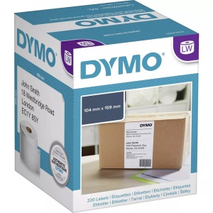 Dymo, DYMO Etiketten Rolle S0904980 S0904980 159 x 104 mm Papier Weiß 220 St. Permanent Versand-Etiketten, DYMO Etiketten Rolle S0904980 S0904980 159 x 104 mm Papier Weiß 220 St. Permanent haftend Versand-Etiketten