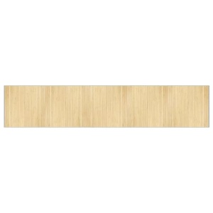 vidaXL, vidaXL Teppich Rechteckig Hell Natur 100x1000 cm Bambus, vidaXL Teppich Rechteckig Hell Natur 100x1000 cm Bambus