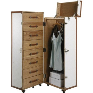 Kare Design, Schrankkoffer Croco White Cosmopolitan, KARE Design - Schrankkoffer Croco White Cosmopolitan, One Size, Beige