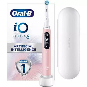 Oral-B, Oral-B iO 6 + Sensitive Zahnbürste pink, Oral-B iO 6 + Sensitive Zahnbürste pink