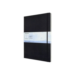 undefined, Moleskine Kreativ Notizbücher, Aquarell-Notizbuch, A3, 200G-Aquarellpapier, Hard Cover, Schwarz, Moleskine Aquarell-Notizbuch, HC, A3, schwarz, 60 Seiten, 626765