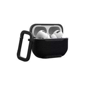 UAG URBAN ARMOR GEAR, UAG Urban Armor Gear - AirPods Pro 2 Nylon Schutzhülle mit Karabinerhaken Metropolis (104125114040) - Schwarz, UAG Metropolis Case - Schutzhülle (Schwarz)