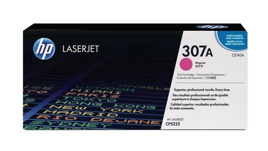 Hp, HP 307A Toner magenta (Ce743A) Tonerkassette, Toner magenta 307A (CE743A)