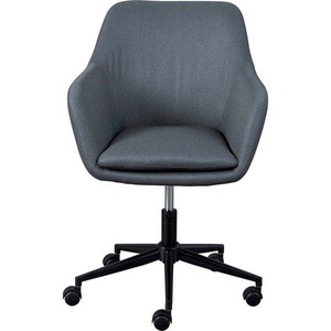 mutoni design, Büro-Drehstuhl Alina grau, Bürostuhl «Angie», B 64 x T 62 x H 84-92 cm
